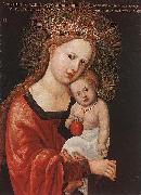 Albrecht Altdorfer Mary with the Child oil on canvas